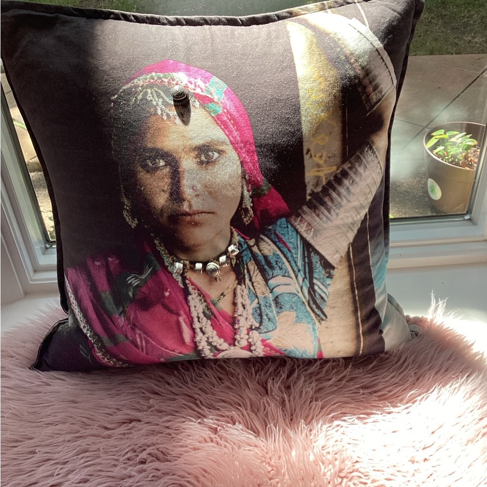 Original 20x20 East Indian pillow